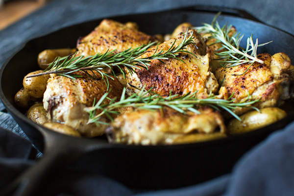 Honey Mustard and Rosemary Chicken