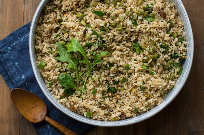 Brown Rice Salad