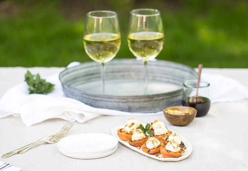 Apricot Goat Cheese Appetizer