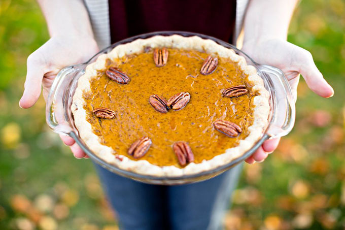 Spiced Farm Pumpkin Pie