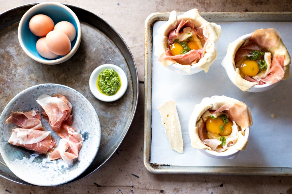 Baked Eggs Preparation