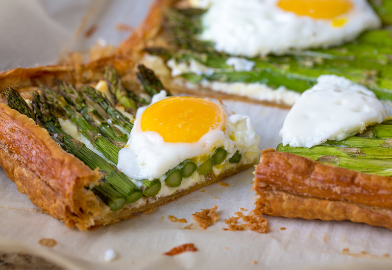 Asparagus Goat Cheese Tart