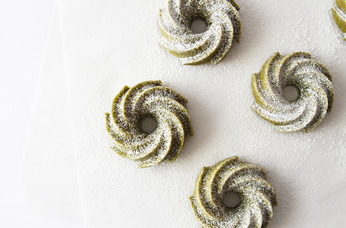 Matcha Tea Cakes