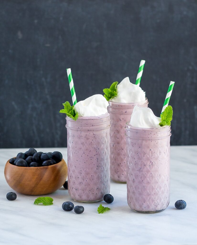 Blueberry Milkshake