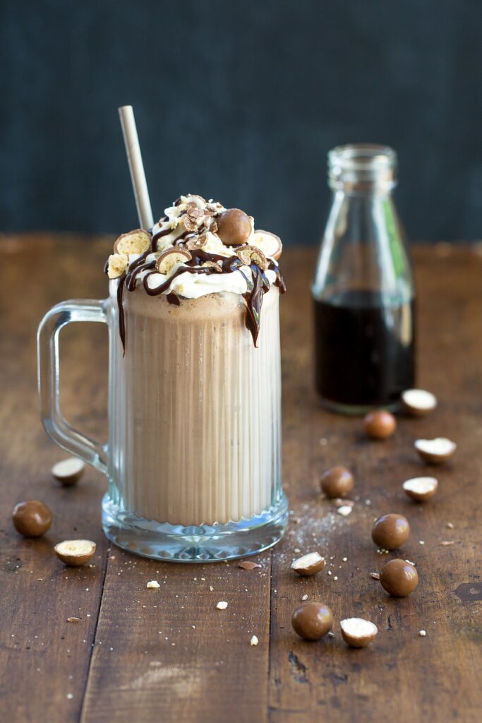 Malt Ball Milkshake