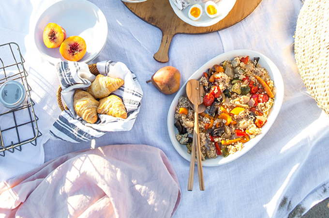 Roasted Vegetable Couscous Salad