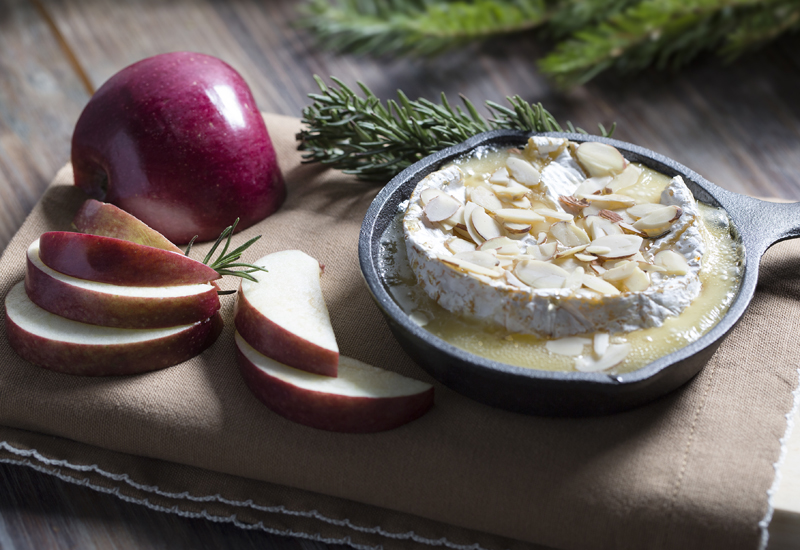 Baked Camembert Au Calvados