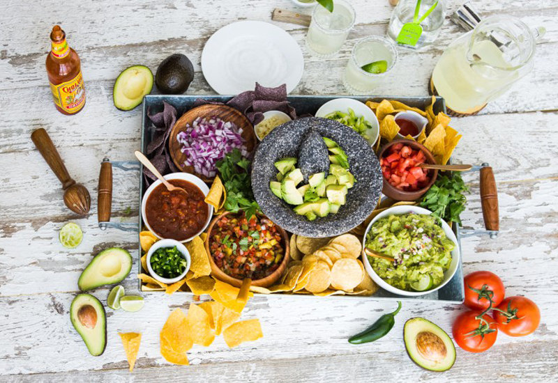 Build-Your-Own Guacamole Bar