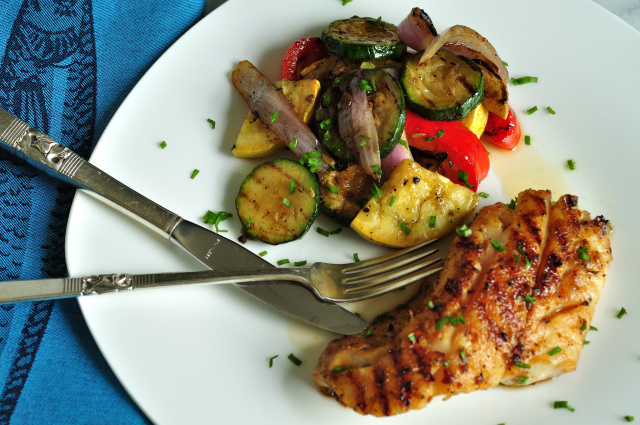 Teriyaki Grilled Rockfish