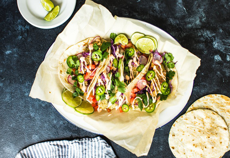 Baked Avocado Tacos