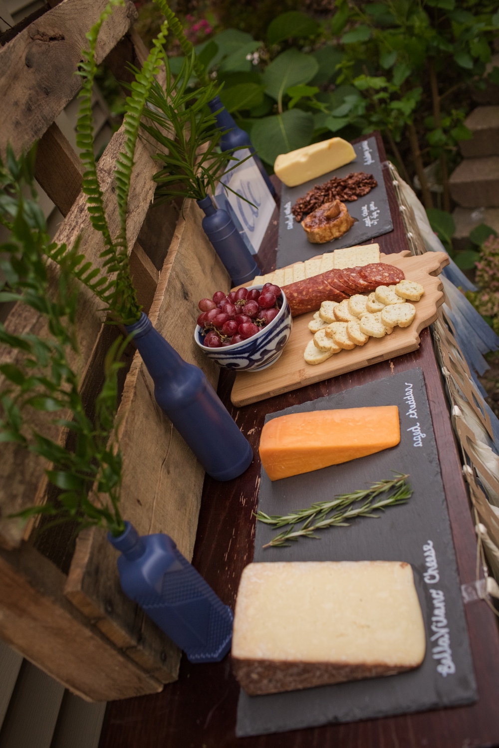 Appetizer Table at Beer Tasting