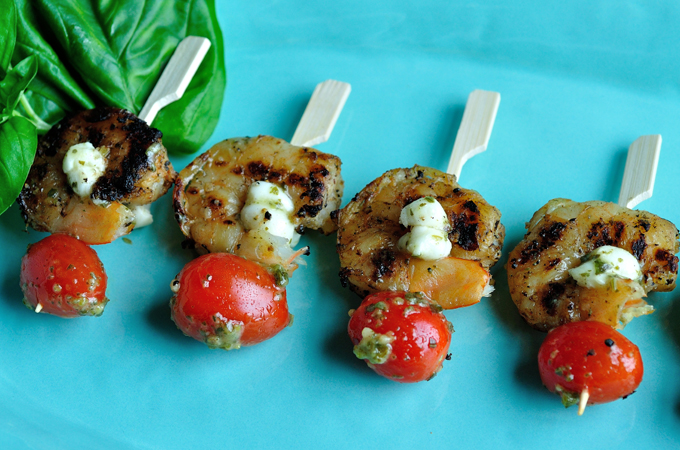 Grilled Shrimp Skewers