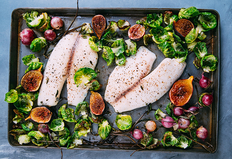 Rainforest Tilapia - Sheetpan Meal