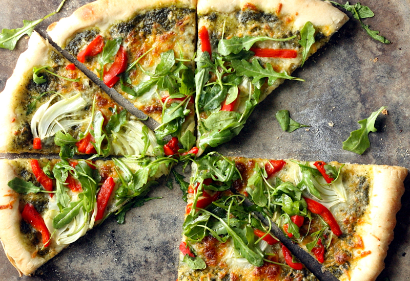 What’s For Dinner? Vegetarian Pesto Pizza