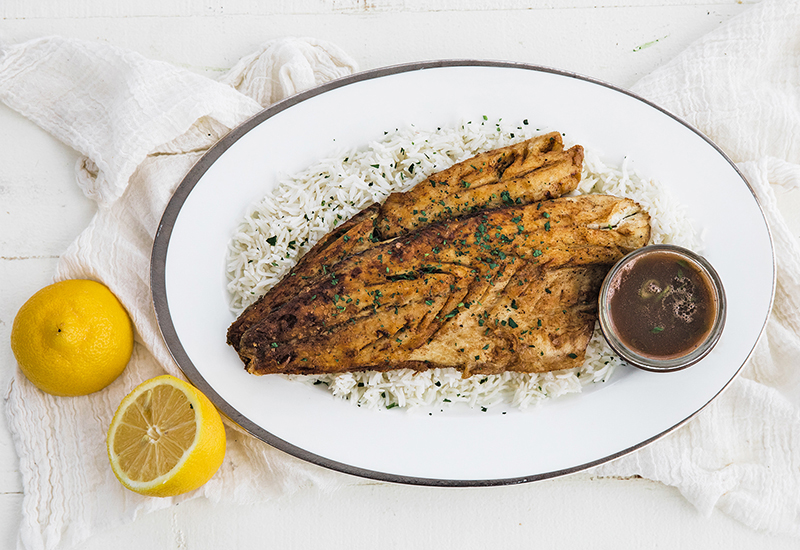 Pan-Seared Pacifico Striped Bass