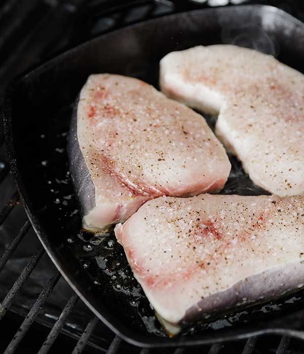 Fish in Grill Pan