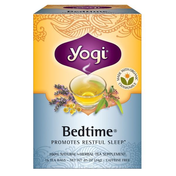 Box of Yogi bedtime tea.