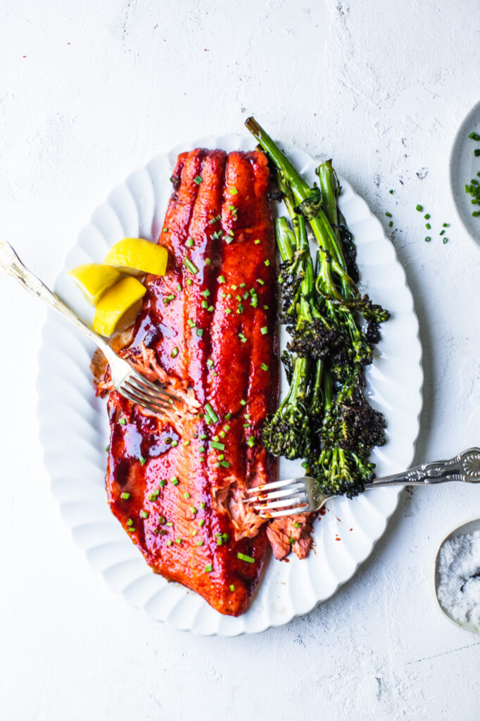 Heinen's Cedar Planked Salmon