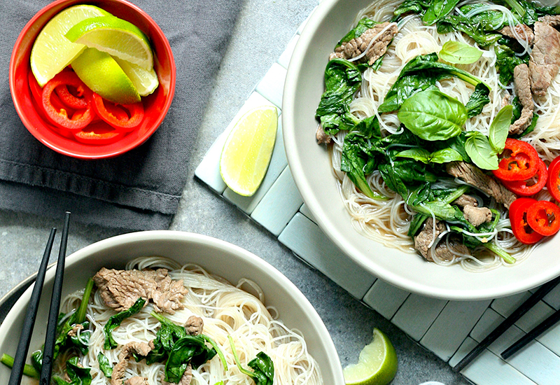 Easy and Simple Traditional Vietnamese Beef Pho Soup