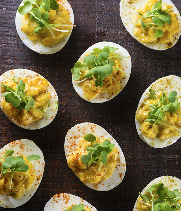 Hatch Deviled Eggs