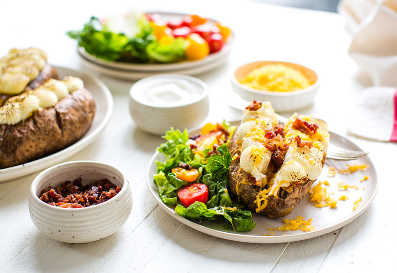 Loaded Baked Potatoes