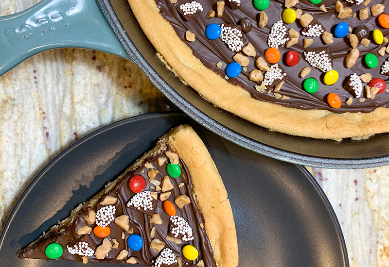 Confetti Cookie Dessert Pizza