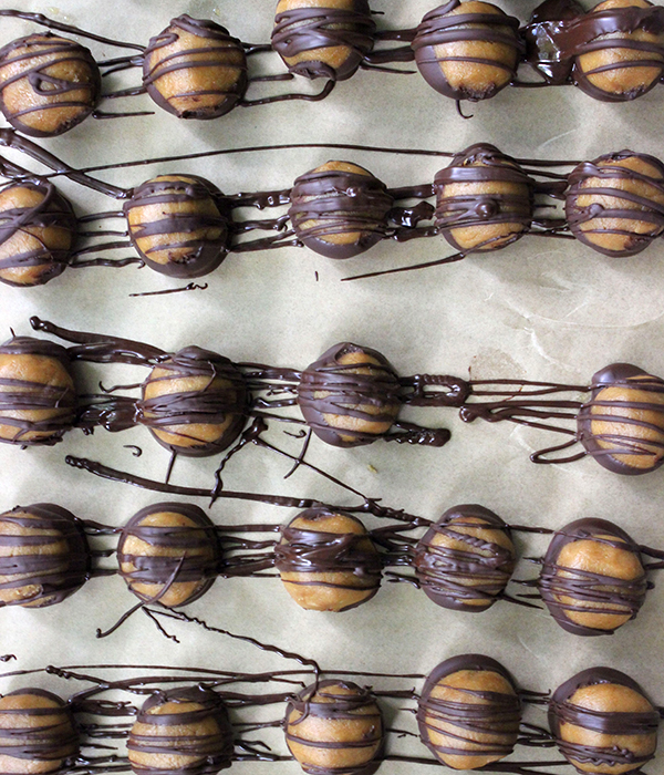 Pumpkin Buckeye Balls