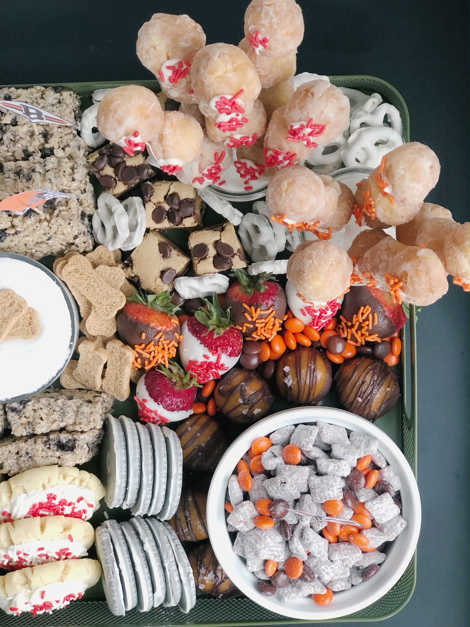 Football Dessert Board