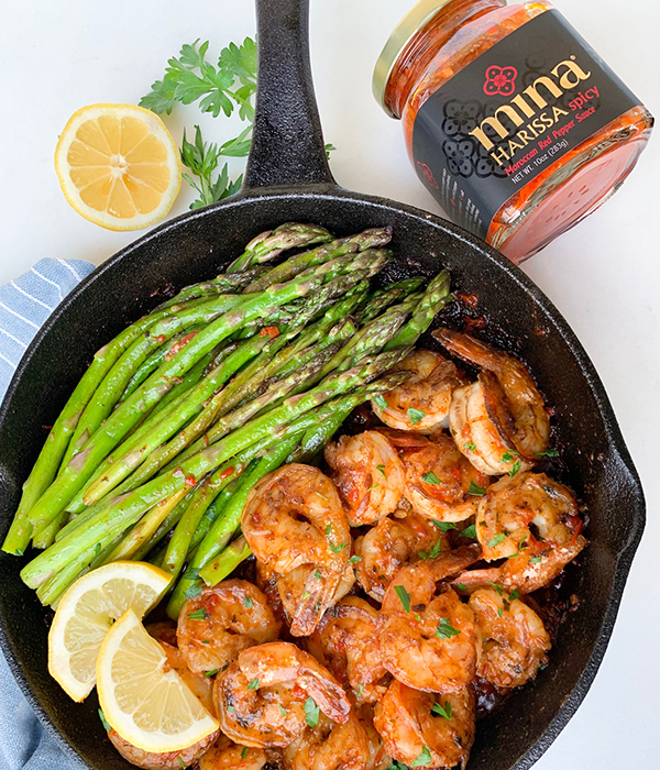 Mina Spicy Harissa Shrimp