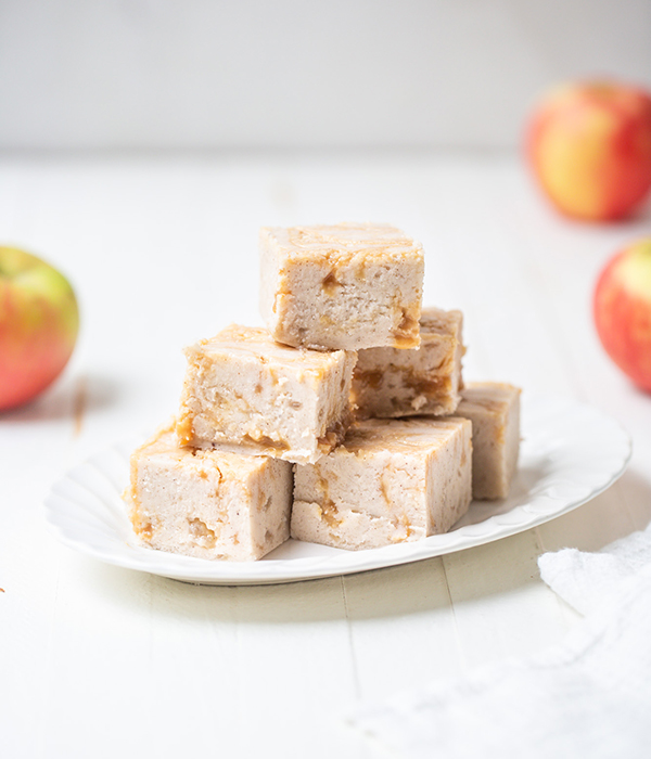 Apple Pie Fudge Stacked