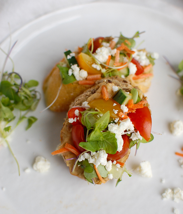 Mediterranean Crostini