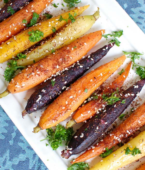 Za'atar Roasted Carrots