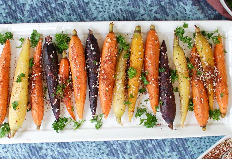 Za’atar Roasted Carrots