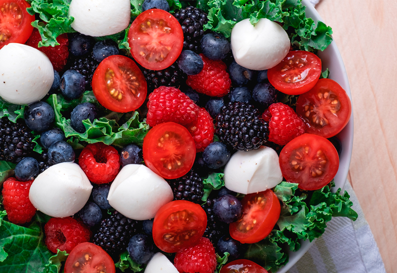 Cherry Tomato Berry Salad