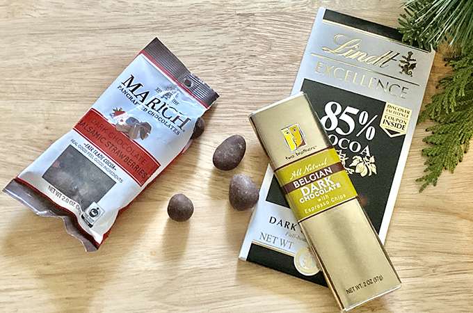 Cark Chocolate Bars and Candies
