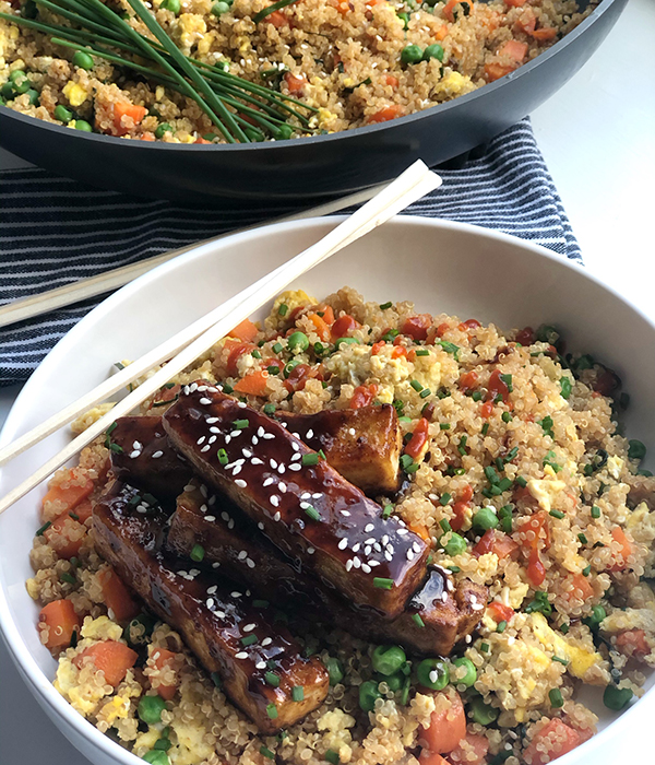 Genera; Tso's Tofu & Quinoa Fried Rice