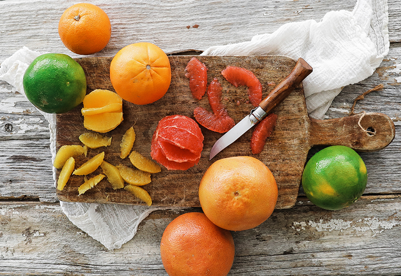 How to Segment Citrus Fruit