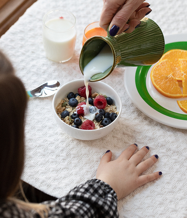 Cold Cereal with Milk