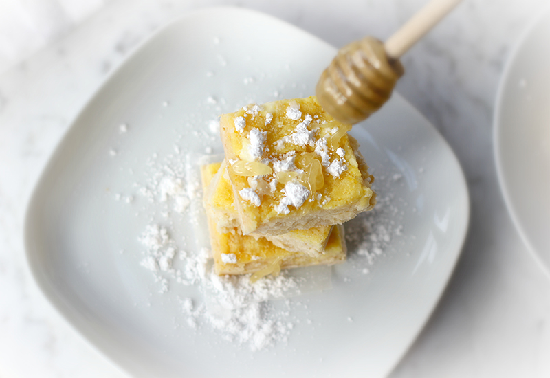 Manuka Honey Lemon Bars