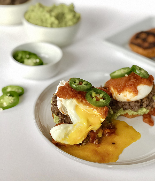 Mexican Eggs Benedict