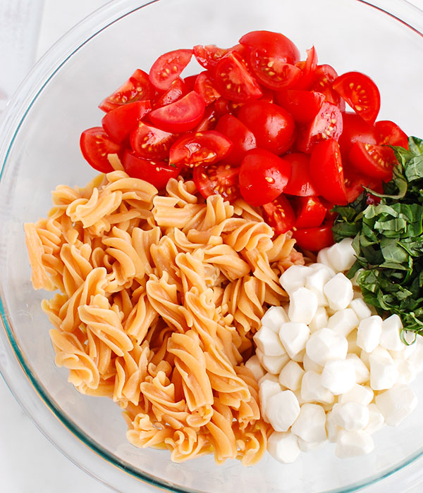 Caprese Pasta Ingredients