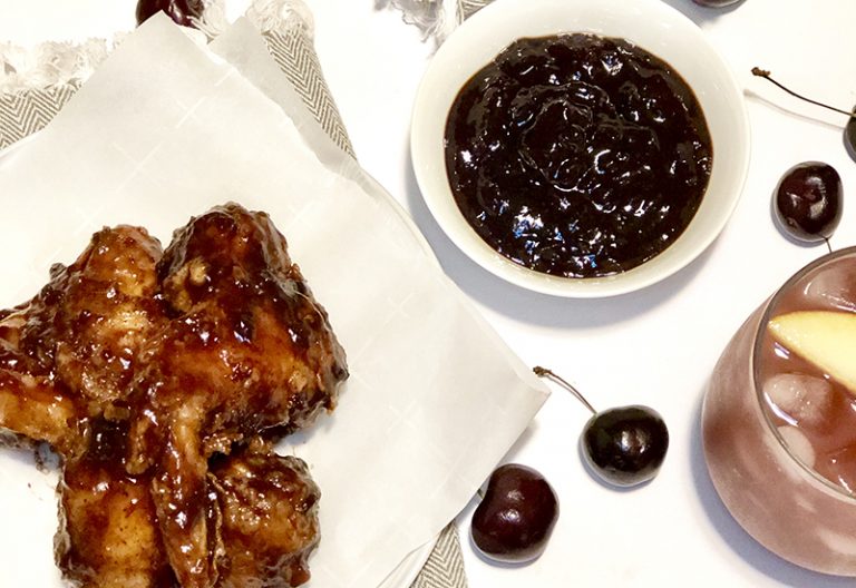 Cherry Bomb Chicken Wings