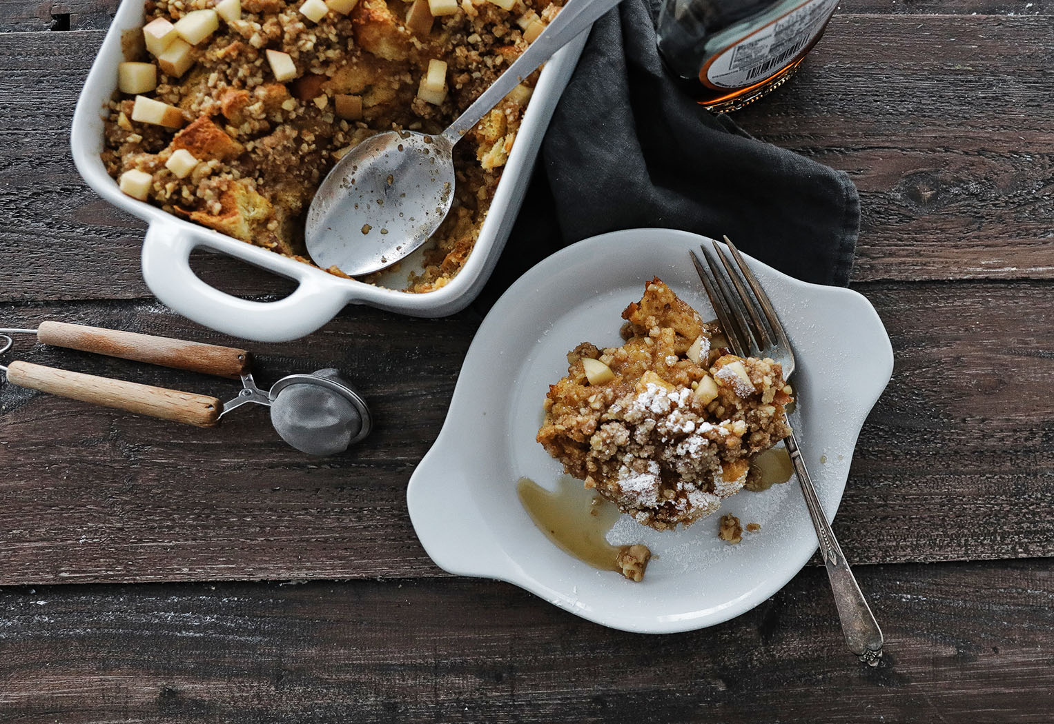 Eggnog French Toast Bake