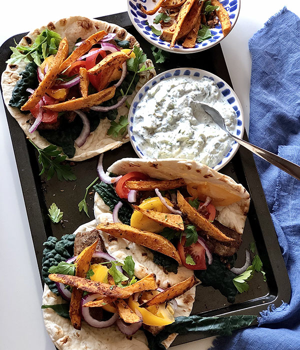 Homemade Greek Gyros