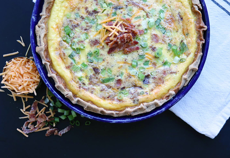 Loaded Baked Potato Quiche