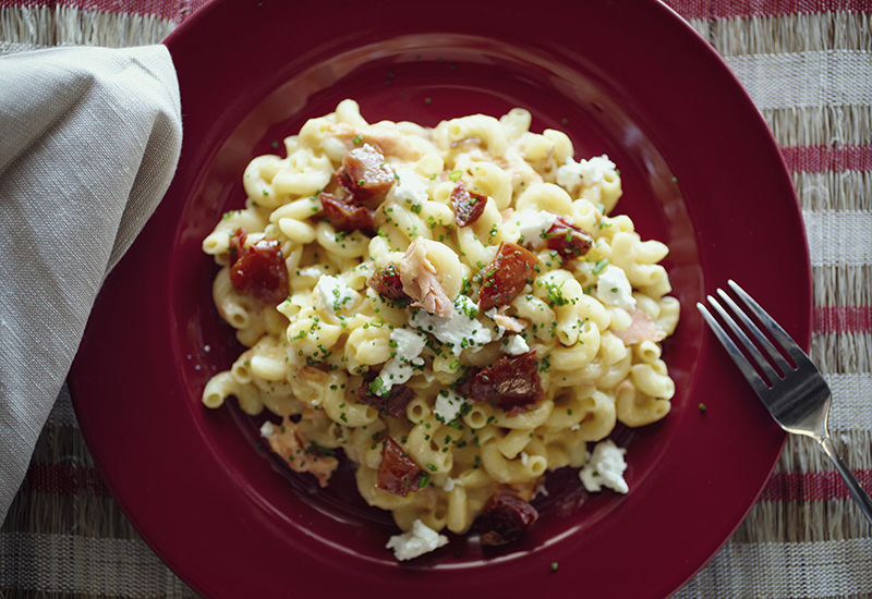 Smoked Salmon Mac and Cheese