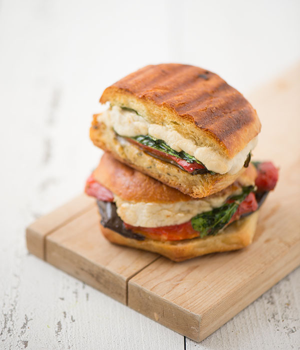 Vegan Mozzarella Panini