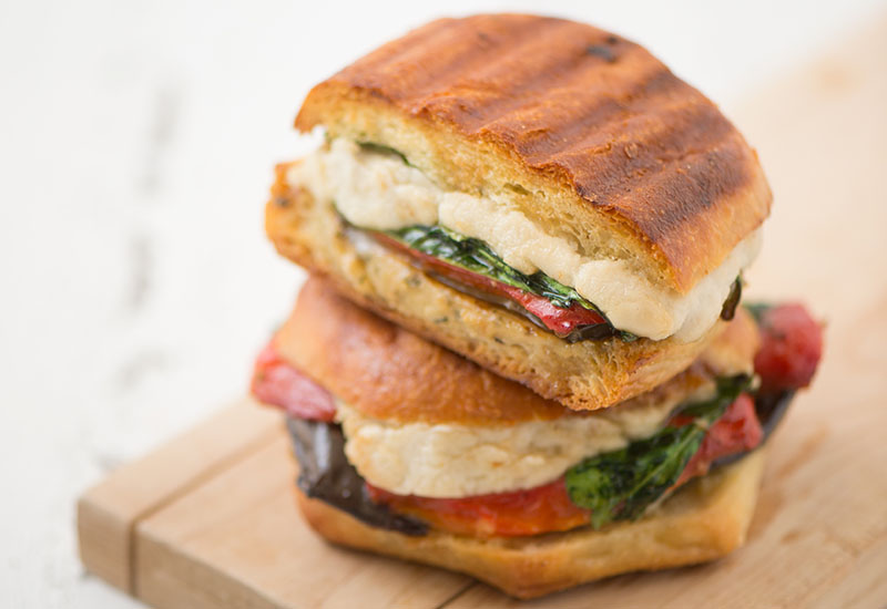 Vegan Mozzarella Panini