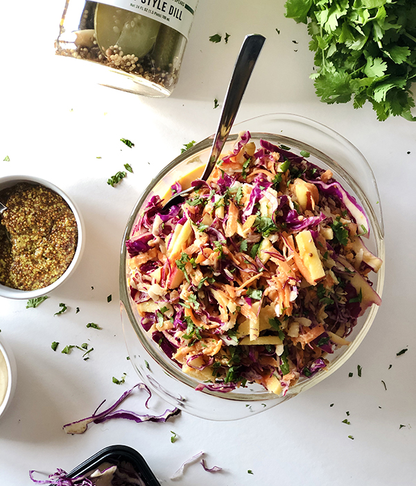 Apple Dijon Slaw