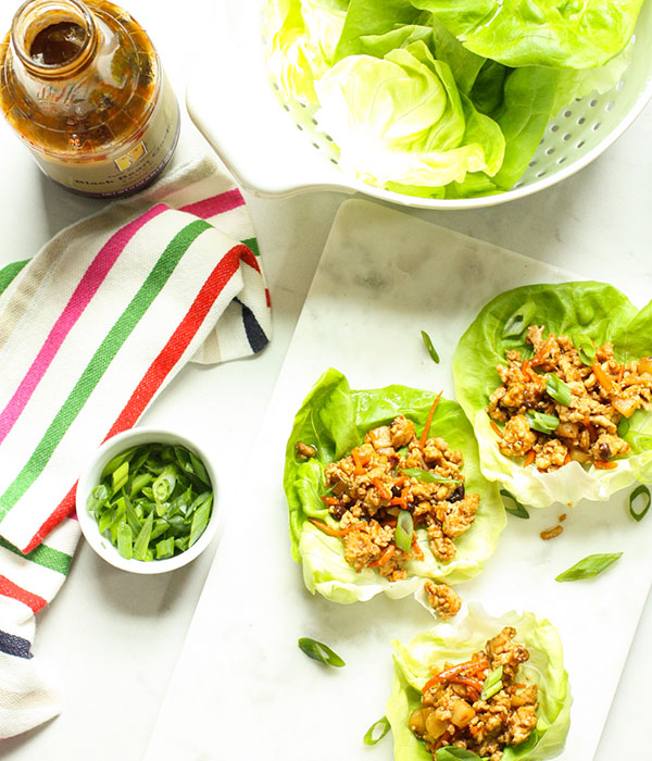 Asian Turkey Lettuce Wraps